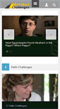 Mobile Screenshot of mormonchallenges.org